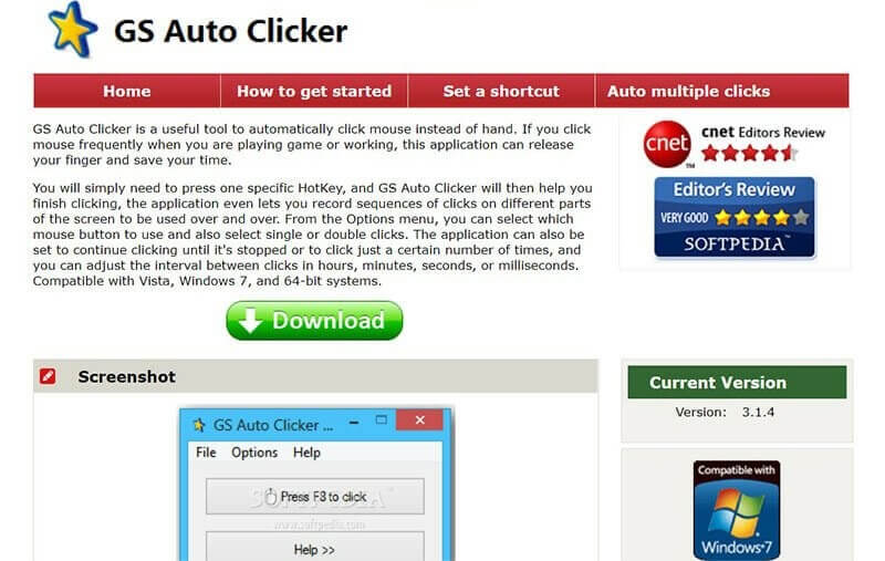 GS Auto Clicker