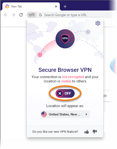 secure browser VPN