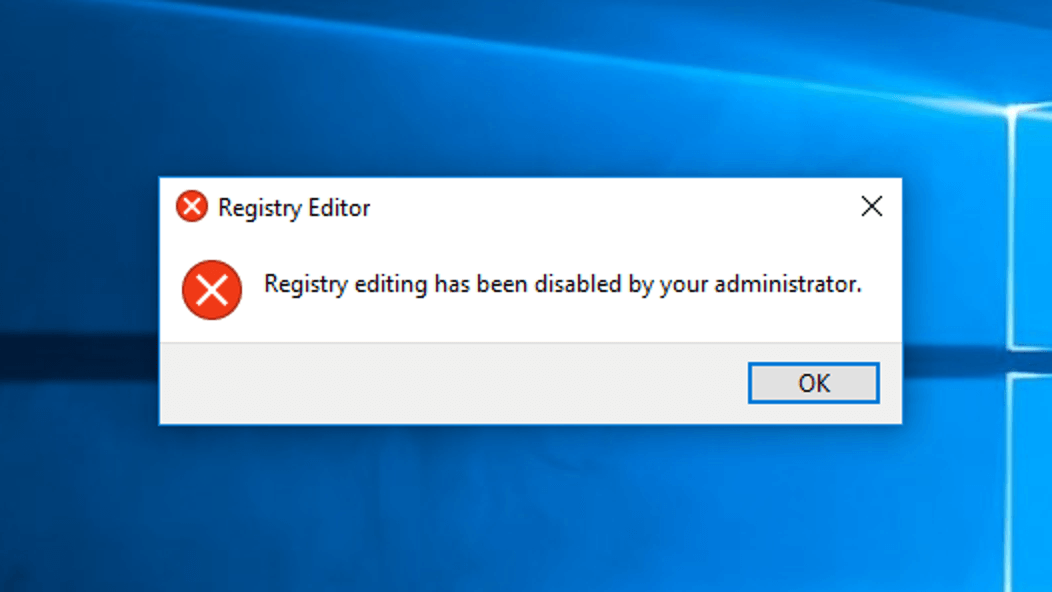 Disable Access to the Registry Editor in Windows 10
