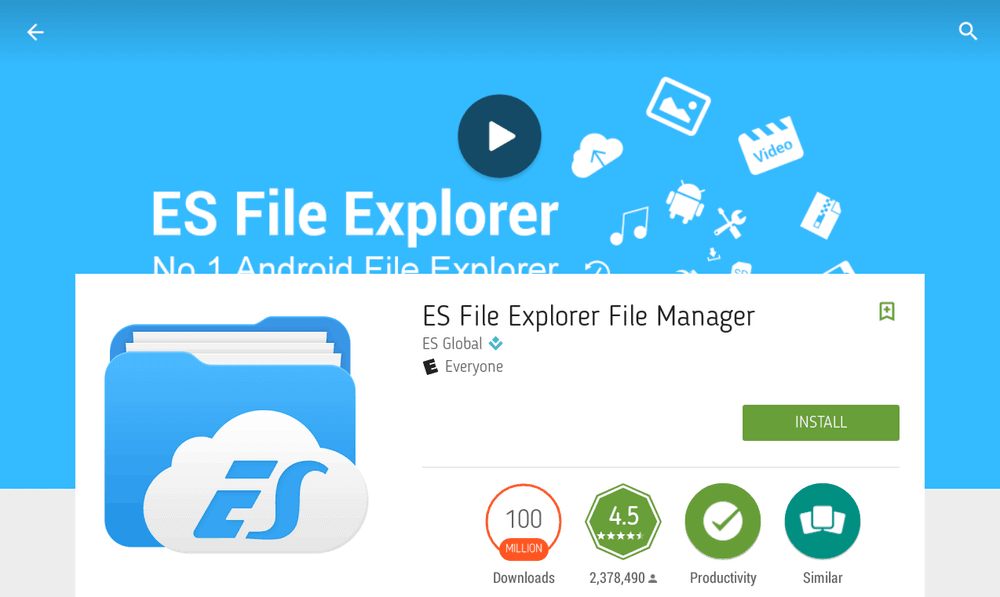 ES File Explorer alternatives