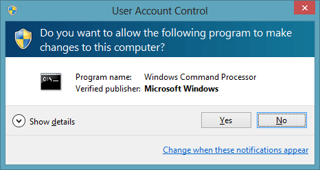 Disable User Account Control (UAC) in Windows 11