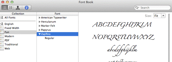 Remove Problematic Fonts