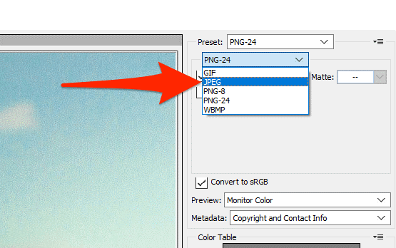 Reduce JPEG File Size Using Adobe Photoshop