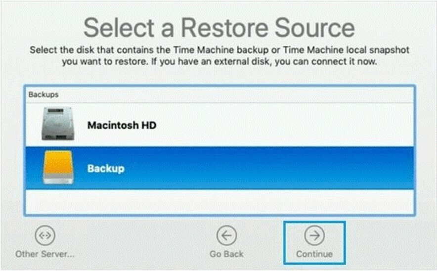  Backup source 