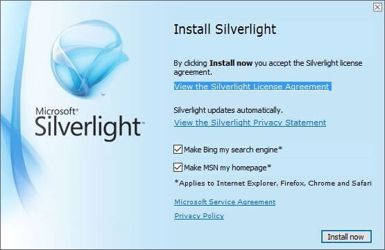 Update Silverlight