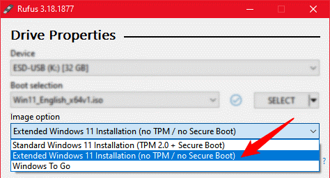 no Secure Boot