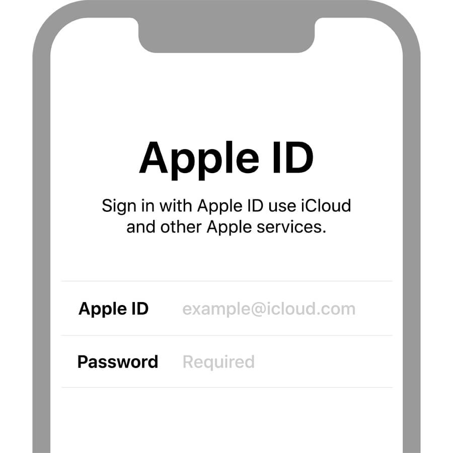 Error Connecting to the Apple ID Server