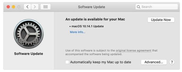 Update macOS
