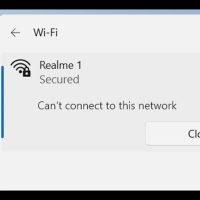 Windows Can't Connect to This Network