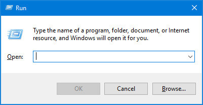 open run window
