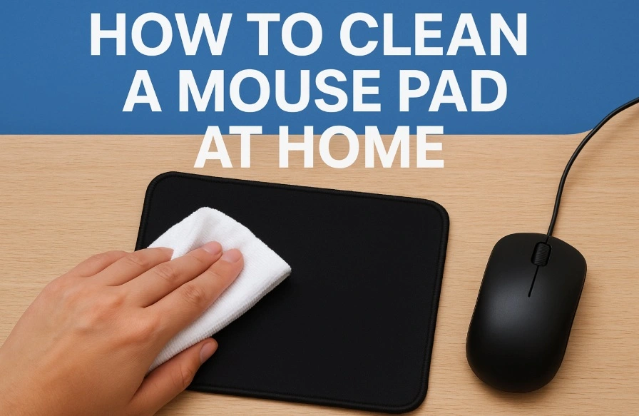 How To Clean a Mouse Pad At Home