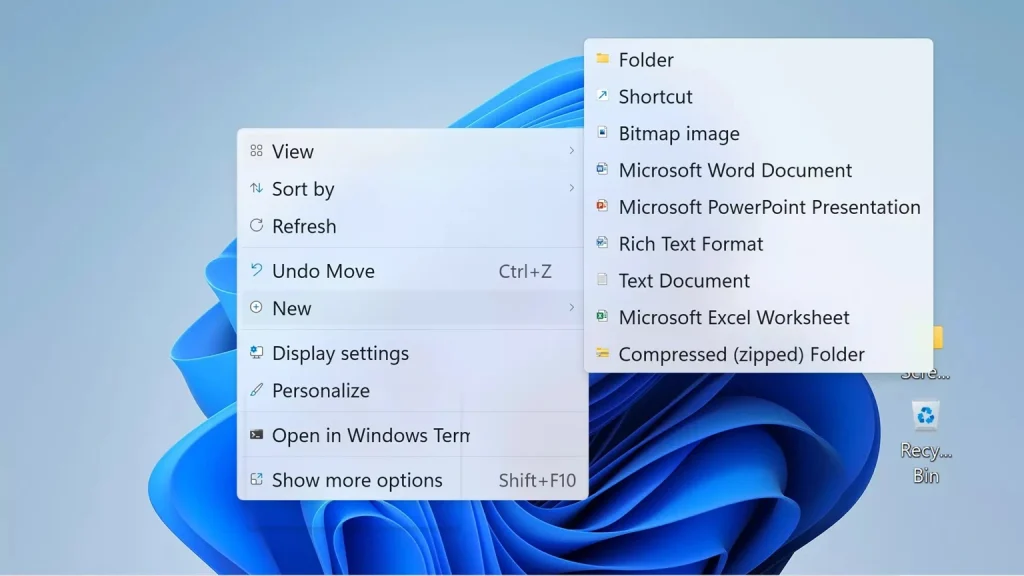 create folders to organize desktop