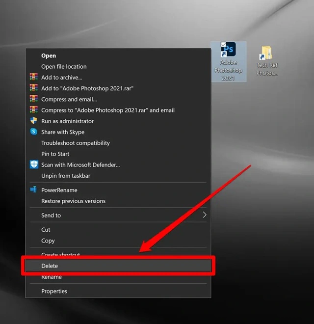 delete folders