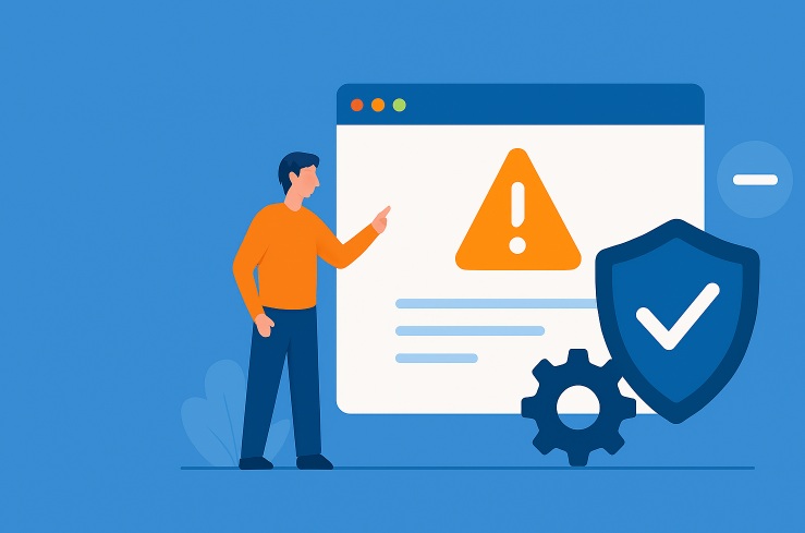 precautions to take when clearing cache