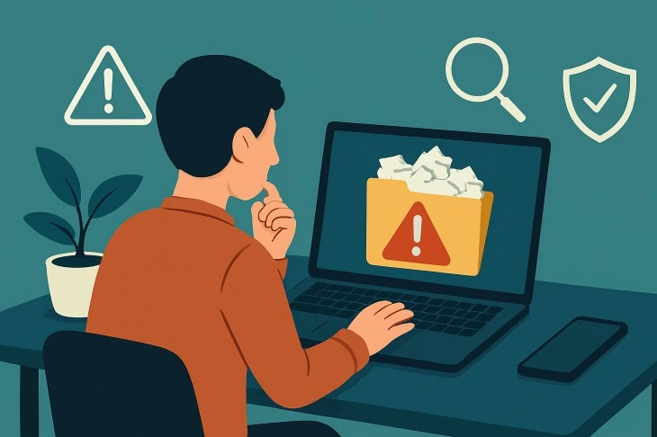 clean junk files precautions to take