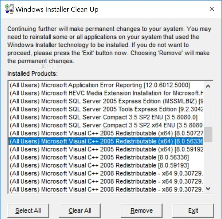 using windows installer utility