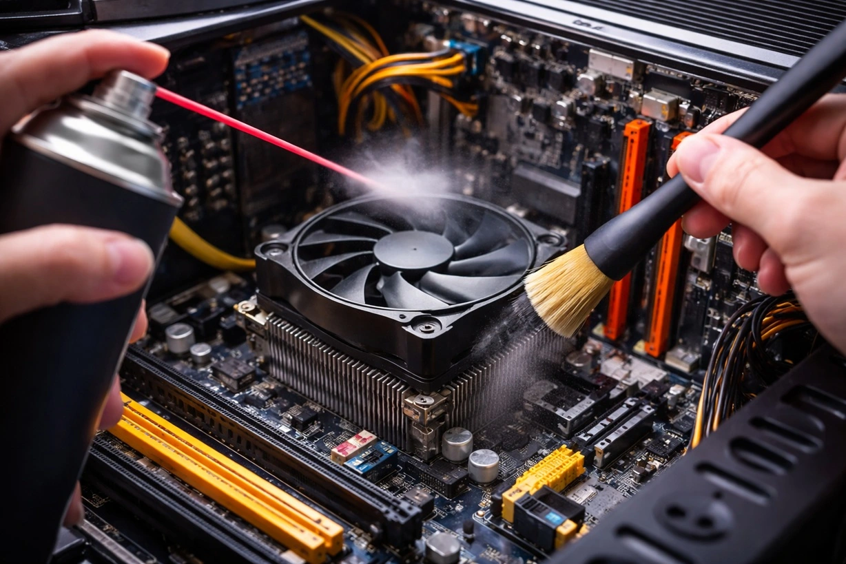 How To Clean a CPU Without Damaging It