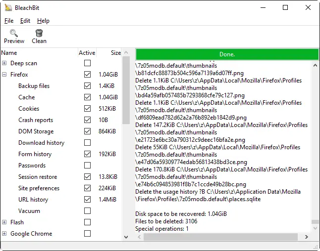 bleach bit pc