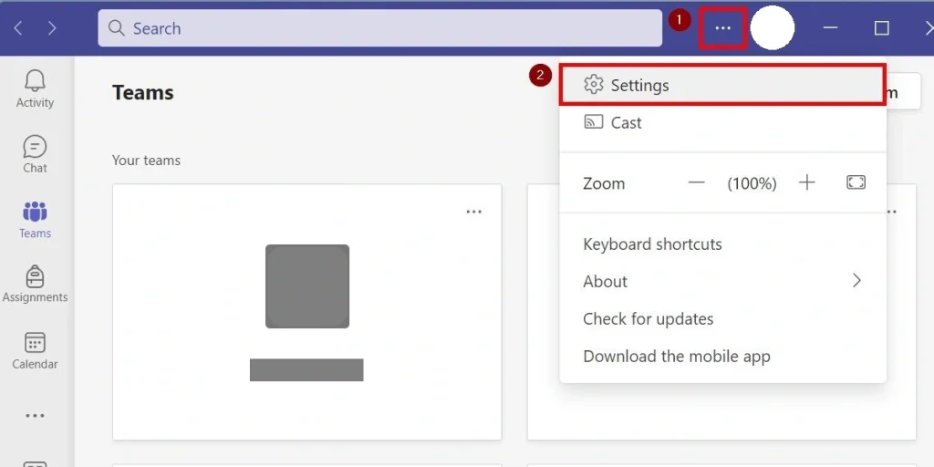 open Microsoft Teams cache