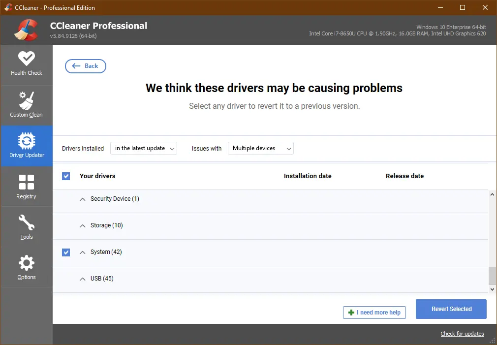 ccleaner driver updater