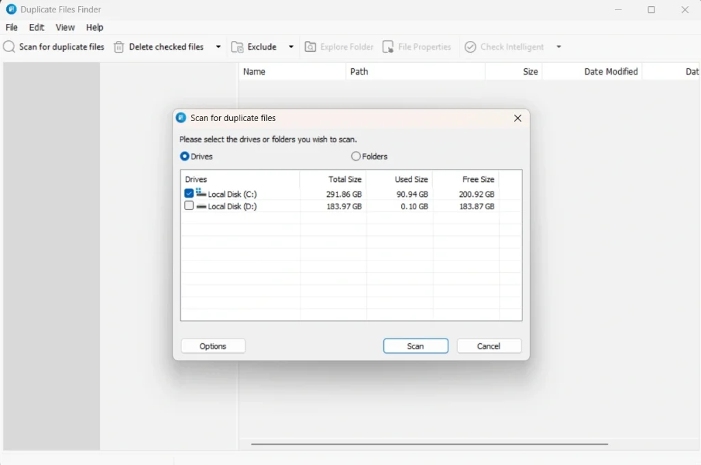 glary utilities duplicate file finder