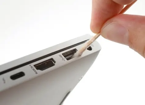 clean external ports