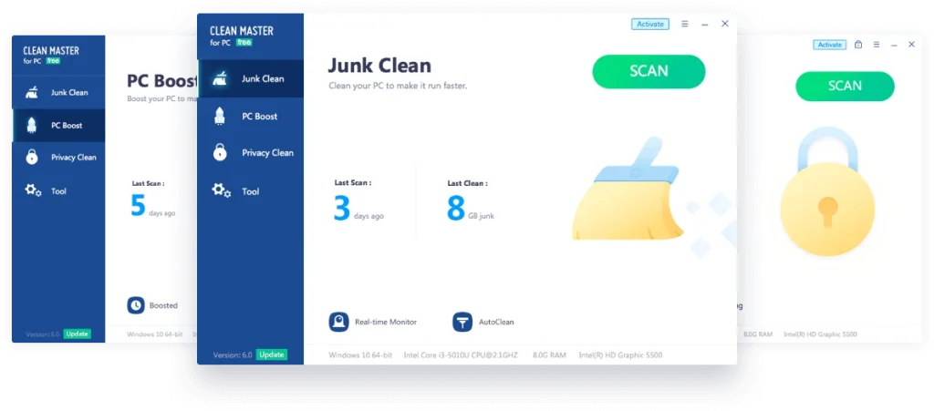 clean master junk files cleaner