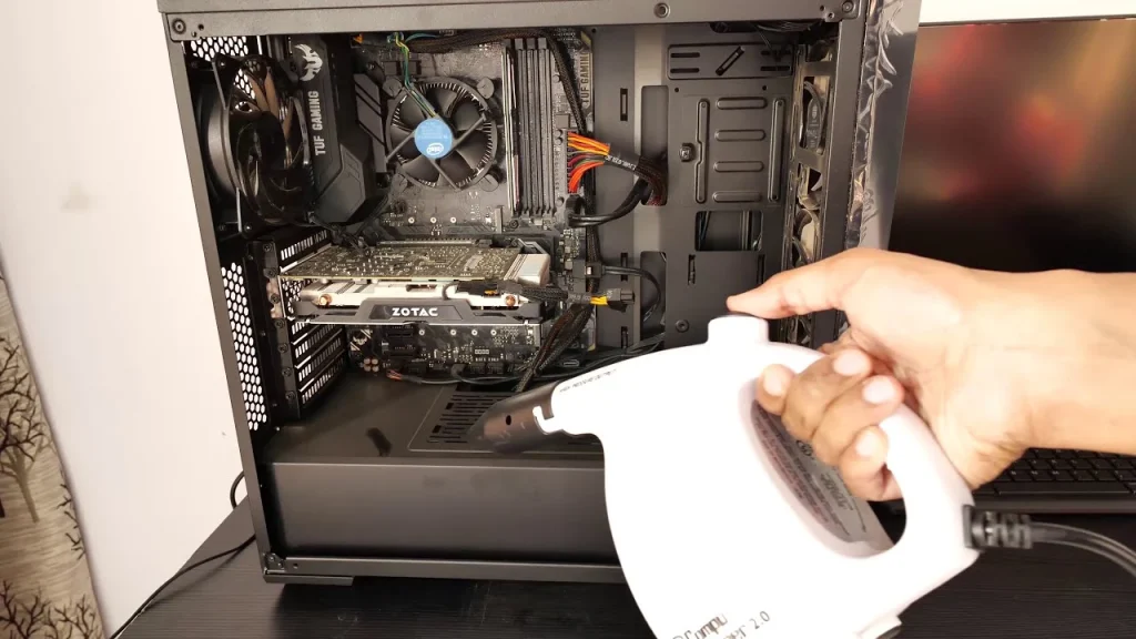 clean pc case
