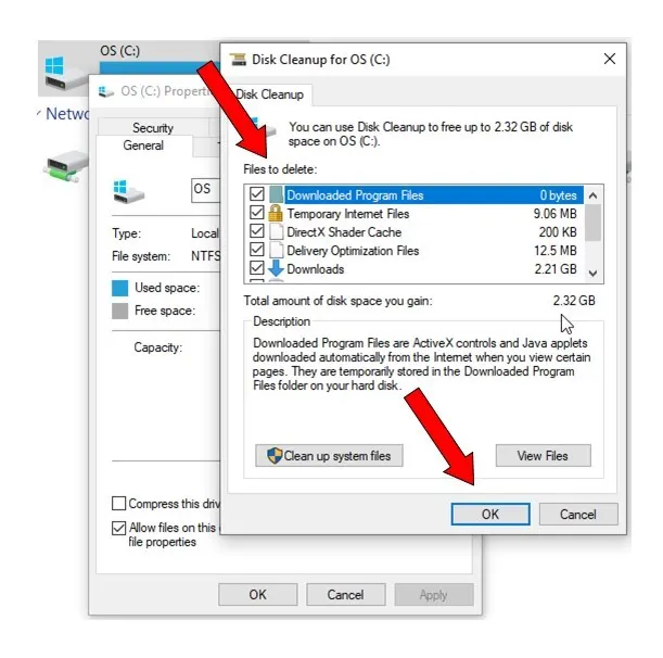 clean system files