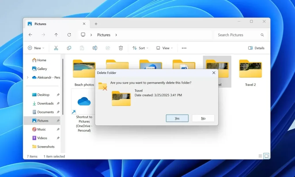 delete photos videos