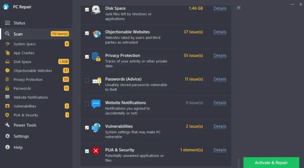 outbyte system scan and repair