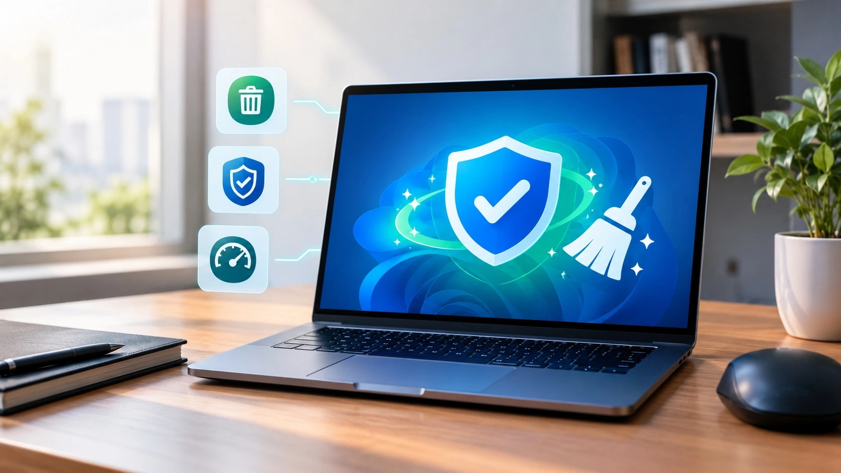 Total PC Cleaner Clean Disk, Antivirus for Windows