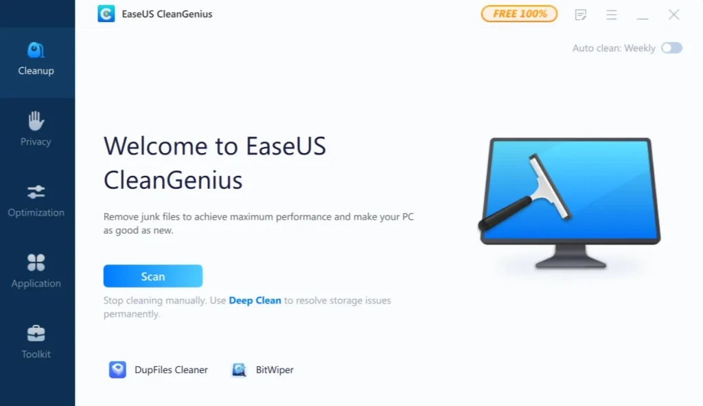 easeus cleangenius download and install